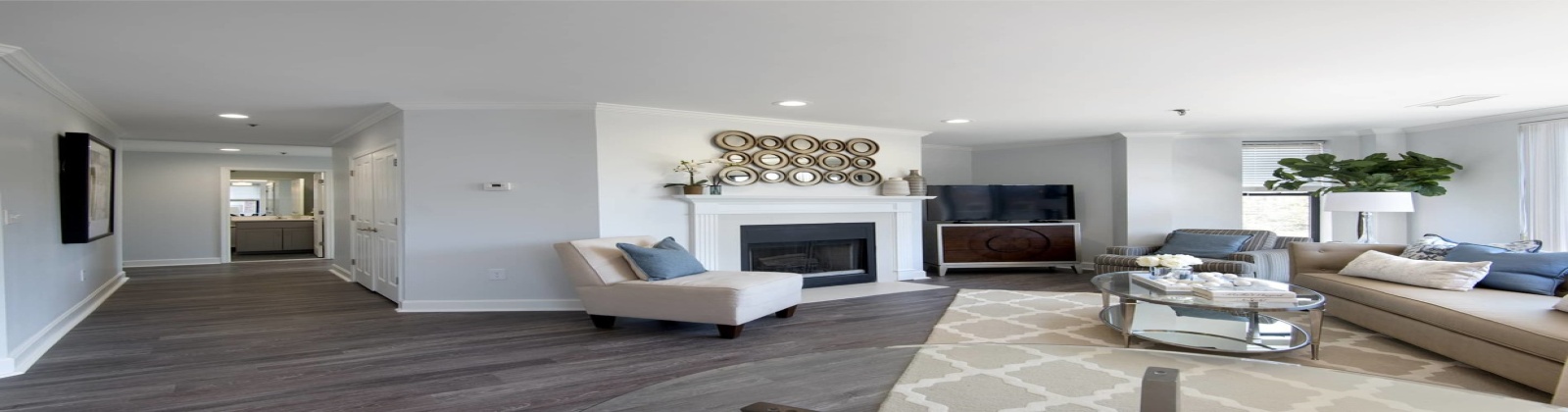 Hardwood Floors, Wood Burning Fireplace