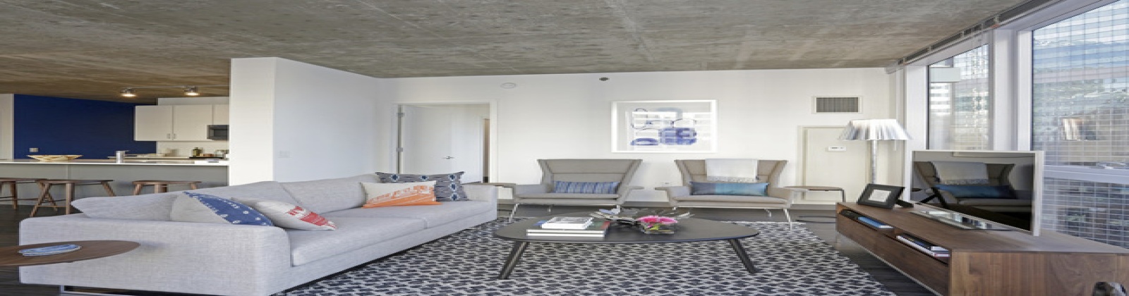 Spacious Floor Plans, Wood Style Flooring, Floor to Ceiling Windows