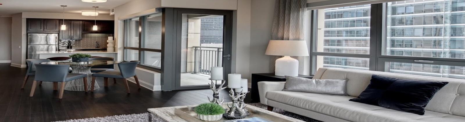 Wood Flooring, 9-11 Foot Ceilings, Private Balconies