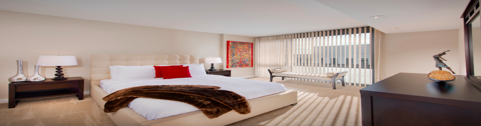 Large Windows with City Views