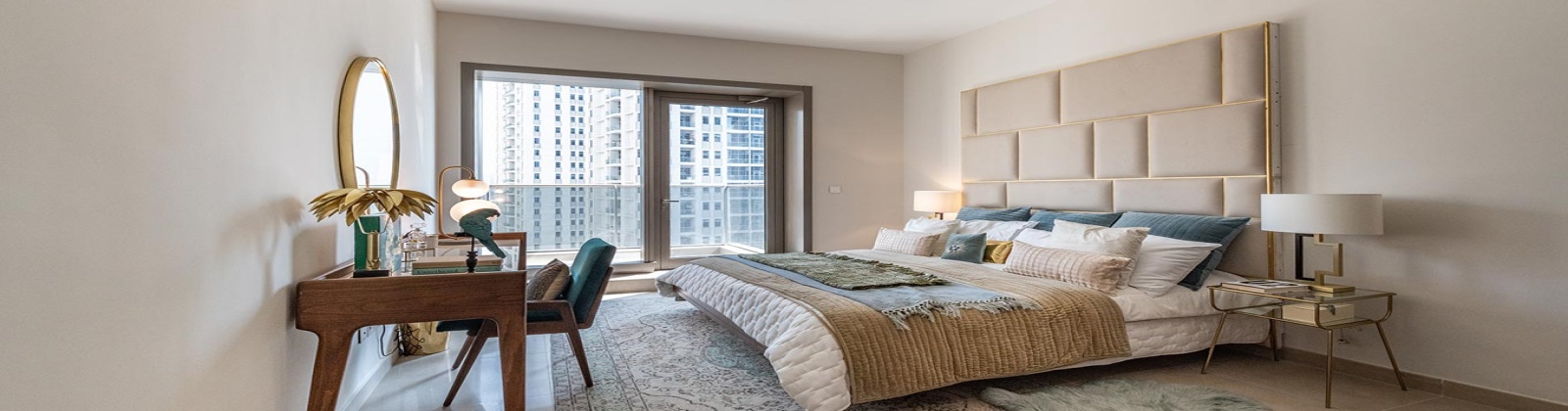 Closet Space and Attached Bathrooms 