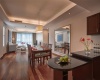 Integrated Living, Dining, and Kitchen Areas
