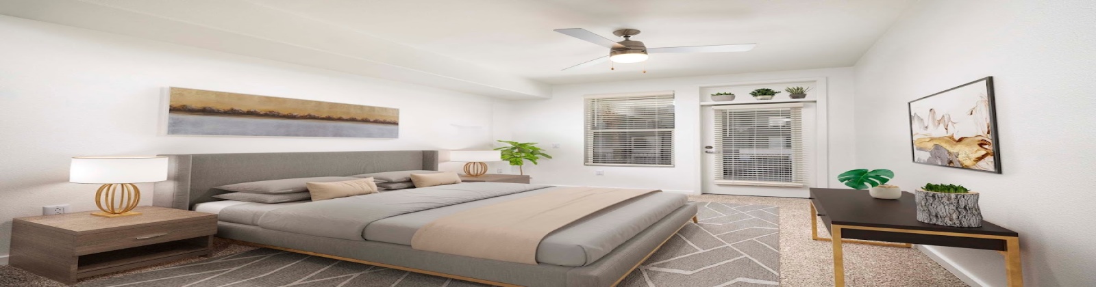 White quartz countertops, LED lighting White quartz countertops, LED lighting