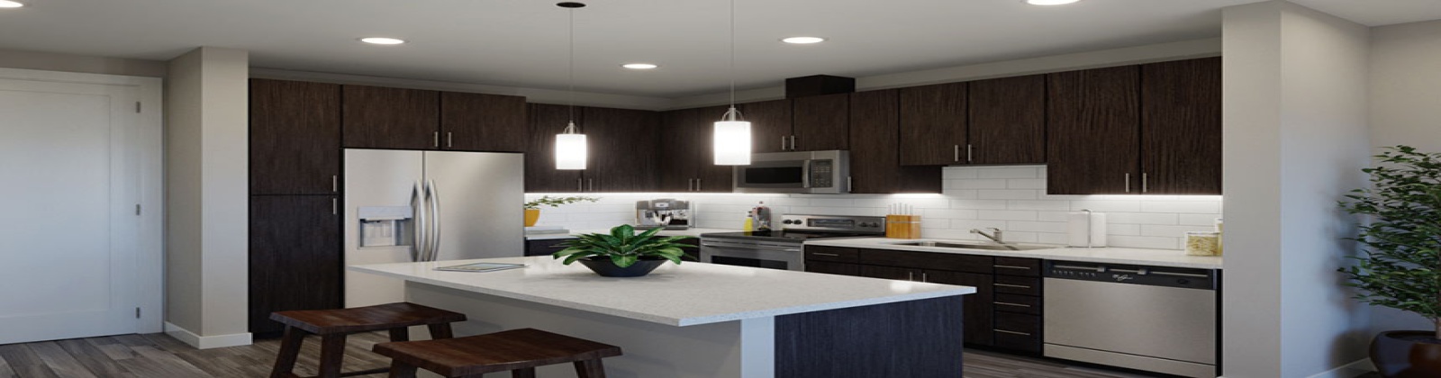 Garbage disposal, gourmet islands, stainless steel appliances Garbage disposal, gourmet islands, stainless steel appliances