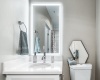 LED mirrors, tile tub surrounds 
