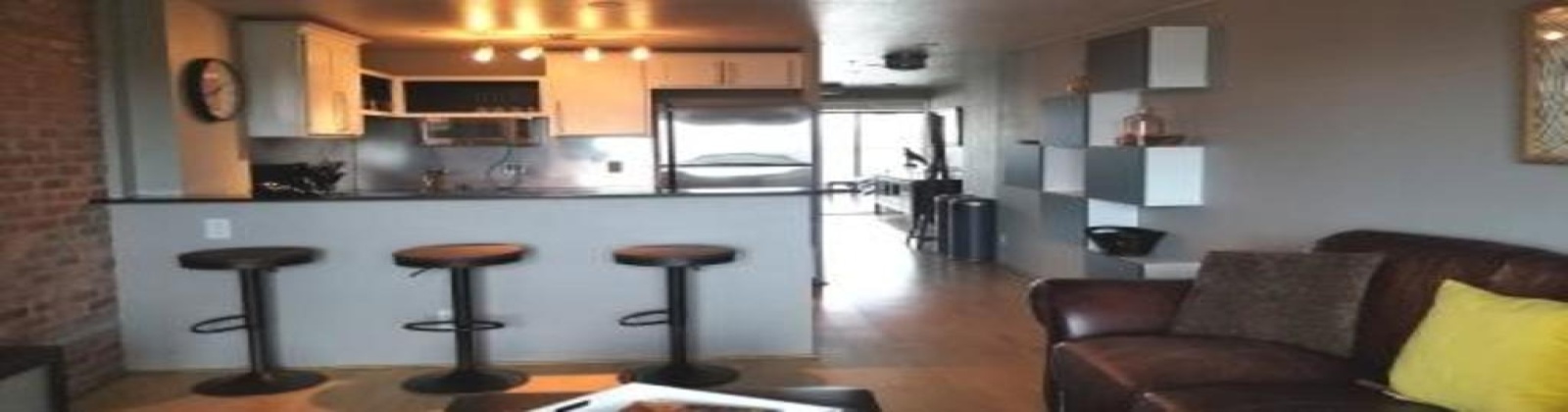 loft, mid term, all inclusive, parking, gated building, fitness center, billiards room, court yard, walking distance to downtown