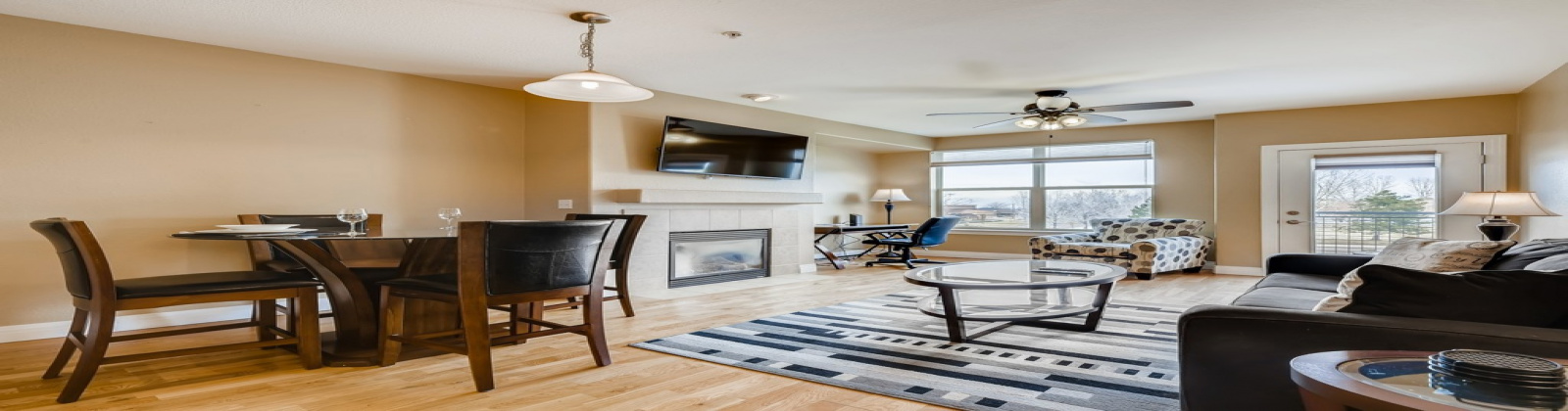 1 Bedroom/1 Bath 5th floor condo at Dry Creek Crossing Condominiums.  Features fireplace, granite countertops, stainless steel appliances, large balcony, desk, large walk-in closet, elevator access, and 1 attach heated garage parking space.  Convenient additional and visitor parking.  Beautiful mountain views!

Amenities include: business center, pool table, and card tables.  The 4000 sq. ft. clubhouse includes a 24-Hour fitness center with free weights, cardio machines, and circuit-training equipment. Condo and townhome residents also have access to a meeting room, heated community pool, spa, and entertainment/lounge area on the clubhouse\'s outdoor terrace.

A block from Light Rail Station, minutes from Park Meadows Mall, and just a quarter mile east of I-25. An impressive variety of shopping, dining, and entertainment is just minutes from your door step!  All in the heart of DTC!

 