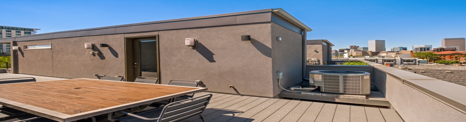 3 Bedroom/3.5 Bathroom property is located just steps away from the hustle and bustle of Downtown Denver.  Features stainless steel appliances, breakfast bar, high end/leather furnishings, fireplace, desk, private balcony, private rooftop deck, and 2-car attached garage.

Property is within walking distance to the Denver Art Museum, Clyfford Still Museum, numerous restaurants, cafes, and shops.  There are multiple yoga studios and fitness centers in the area as well.