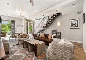 3 Bedroom/3.5 Bathroom property is located just steps away from the hustle and bustle of Downtown Denver.  Features stainless steel appliances, breakfast bar, high end/leather furnishings, fireplace, desk, private balcony, private rooftop deck, and 2-car attached garage.

Property is within walking distance to the Denver Art Museum, Clyfford Still Museum, numerous restaurants, cafes, and shops.  There are multiple yoga studios and fitness centers in the area as well.