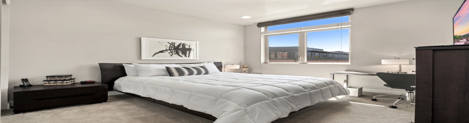 3 Bedroom/3.5 Bathroom property is located just steps away from the hustle and bustle of Downtown Denver.  Features stainless steel appliances, breakfast bar, high end/leather furnishings, fireplace, desk, private balcony, private rooftop deck, and 2-car attached garage.

Property is within walking distance to the Denver Art Museum, Clyfford Still Museum, numerous restaurants, cafes, and shops.  There are multiple yoga studios and fitness centers in the area as well.